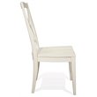 Bowery Hill Assembled Contemporary Dining Side Chair in Paperwhite