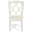 Bowery Hill Assembled Contemporary Dining Side Chair in Paperwhite