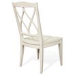 Bowery Hill Assembled Contemporary Dining Side Chair in Paperwhite