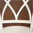 Bowery Hill Assembled Contemporary Dining Side Chair in Paperwhite