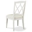 Bowery Hill Assembled Contemporary Dining Side Chair in Paperwhite