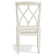 Bowery Hill Assembled Contemporary Dining Side Chair in Paperwhite