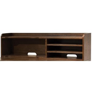 Bowery Hill Contemporary 48&quot Hutch in Plymouth Brown Oak