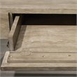 Bowery Hill Contemporary Computer Desk in Natural and Black