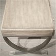 Bowery Hill Contemporary Computer Desk in Natural and Black