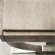 Bowery Hill Contemporary Computer Desk in Natural and Black