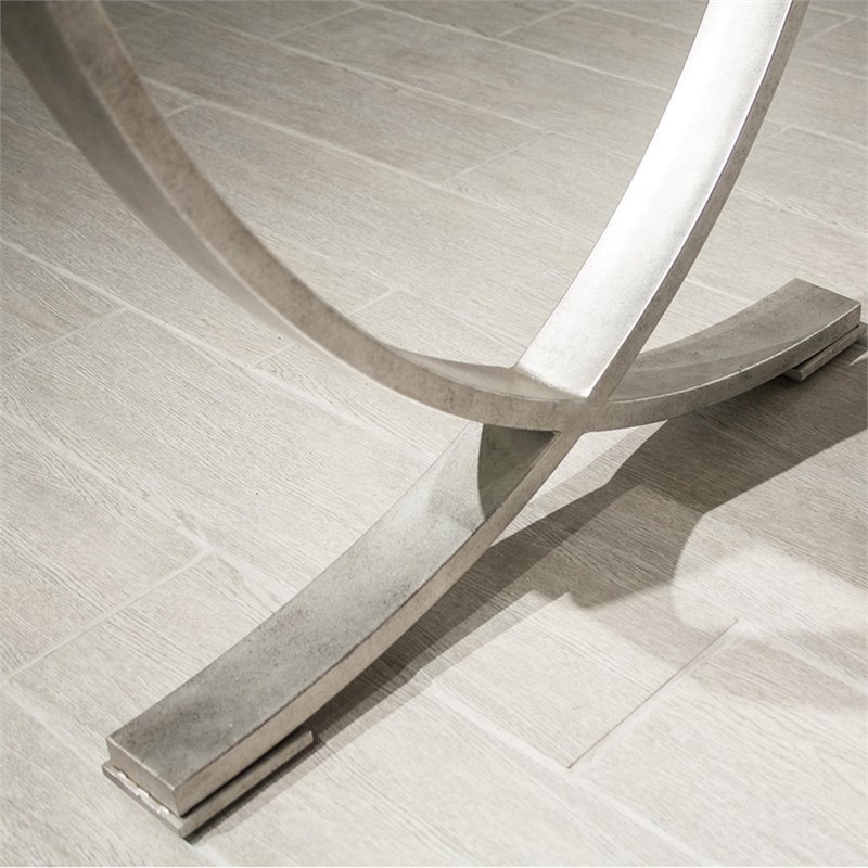 Bowery Hill Contemporary Computer Desk in Natural and Black
