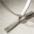 Bowery Hill Contemporary Computer Desk in Natural and Black