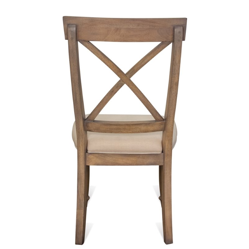 Bowery Hill Contemporary Dining Chair in Weathered Driftwood