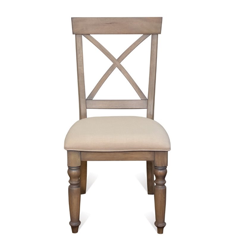 Bowery Hill Contemporary Dining Chair in Weathered Driftwood