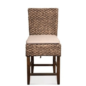 Bowery Hill Contemporary 23&quot Counter Height Chair in Hazlenut