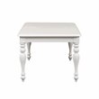 Bowery Hill Wood Oyster White Dining Table Rectangular 78
