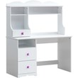 Bowery Hill Contemporary Desk Table in White