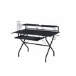 Bowery Hill Contemporary Computer Desk in Black
