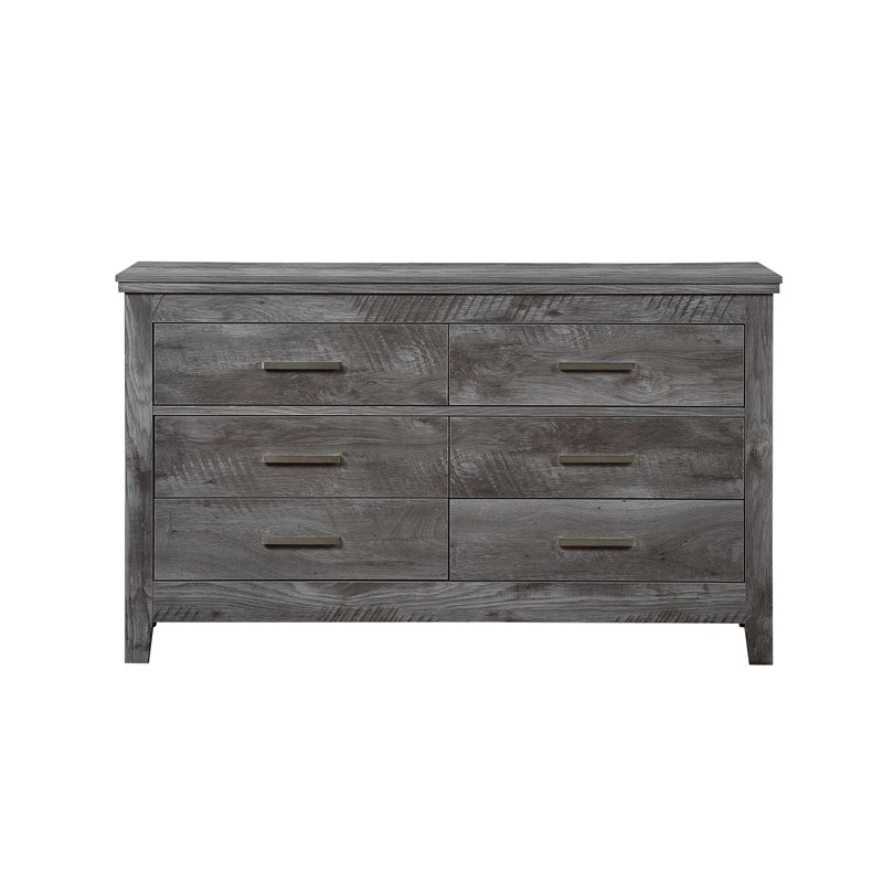 Bowery Hill Farmhouse Dresser in Rustic Gray Oak