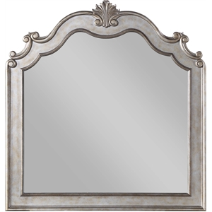 Bowery Hill Traditional Mirror in Antique Champagne
