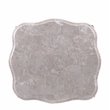 Bowery Hill Transitional End Table in Marble & Champagne