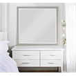 Bowery Hill Modern Mirror in Mirrored & Champagne Finish