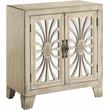 Bowery Hill Transitional Console Table in Antique White Finish