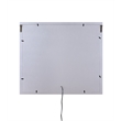 Bowery Hill Contemporary Table Mirror in Mirrored and Faux Diamonds