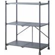 Bowery Hill Contemporary Console Table in Dark Bronze Hand-Brushed Finish