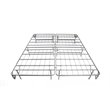 Bowery Hill Transitional Metal King Bed Frame in Silver