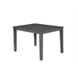 Bowery Hill Transitional Wood 7-piece Dining Set in Weathered Gray