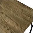 Bowery Hill Transitional Metal 5-Piece Dining Set in Dark Bronze