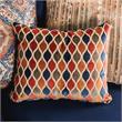 Bowery Hill Transitional Chenille Sofa with Wood Legs in Navy