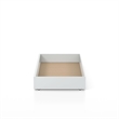 Bowery Hill Transitional Solid Wood/Wood Veneer/MDF Trundle in White