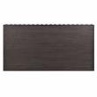 Bowery Hill Transitional Metal 2-Drawer Coffee Table in Walnut