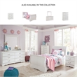Bowery Hill Contemporary 5 Drawer Chest in White