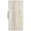 Bowery Hill Modern 5-Drawer Engineered Wood Chest in Wispy Whitewash