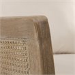 Bowery Hill Contemporary Arm Chair in Off White