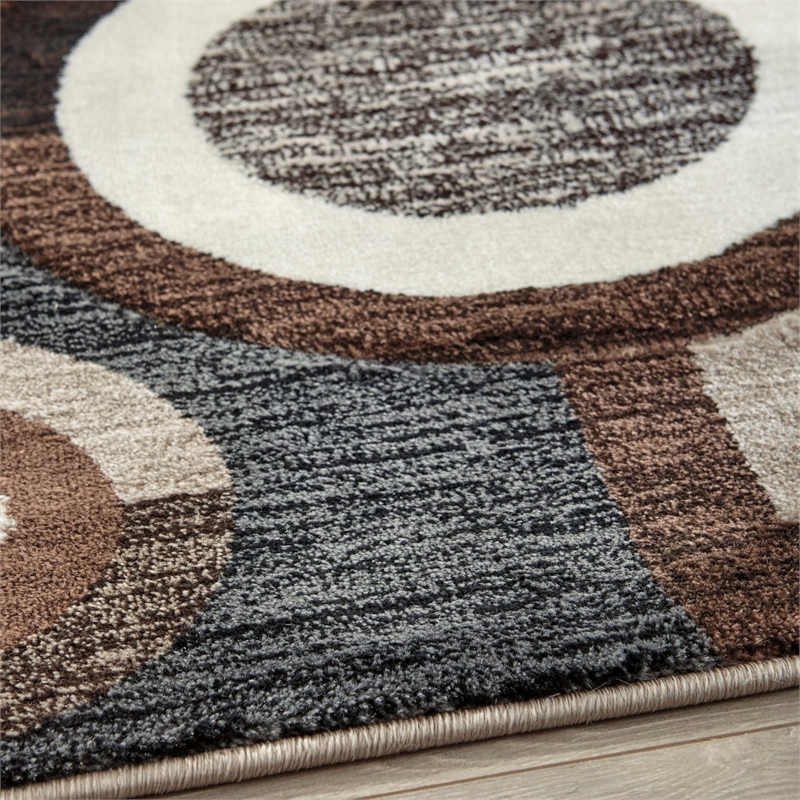 Bowery Hill Modern Fabric 5' x 6'7