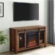 Bowery Hill Farmhouse Wood TV Stand for TVs up to 48