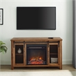 Bowery Hill Farmhouse Wood TV Stand for TVs up to 48