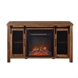 Bowery Hill Farmhouse Wood TV Stand for TVs up to 48