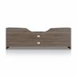 Bowery Hill Rustic Wood 72-Inch TV Stand in Chestnut Brown Finish