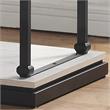 Bowery Hill Transitional Wood End Table in Antique White Finish