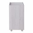 Bowery Hill Transitional Wood 3-Drawer File Cabinet in W Finish