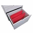 Bowery Hill Transitional Wood 3-Drawer File Cabinet in W Finish