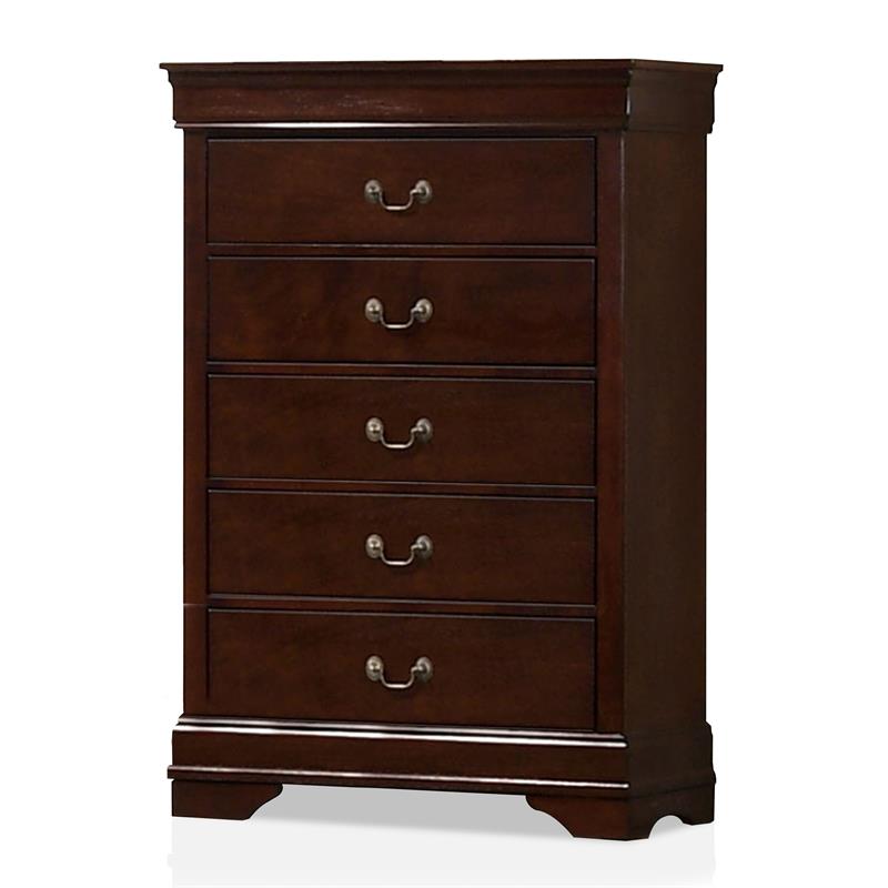 Bowery Hill Solid Wood Cherry Chest Rectangular 47.88