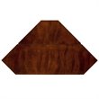 Bowery Hill Engineered Wood Color Changing Electric Fireplace in Brown