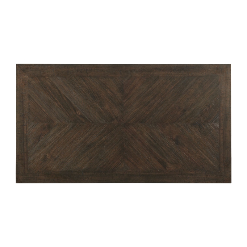 Bowery Hill Transitional Wood Gray Finish Coffee Table with Lift Top