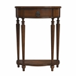 Bowery Hill Traditional Wood Antique Cherry Console Table with Storage