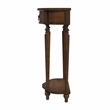 Bowery Hill Traditional Wood Antique Cherry Console Table with Storage