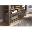 Bowery Hill Farmhouse Wood Brown Finish Rectangular Sofa Table