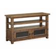 Bowery Hill Farmhouse Wood Brown Finish Rectangular Sofa Table