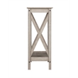 Bowery Hill Modern Farmhouse Console Table in Washed Gray Finish